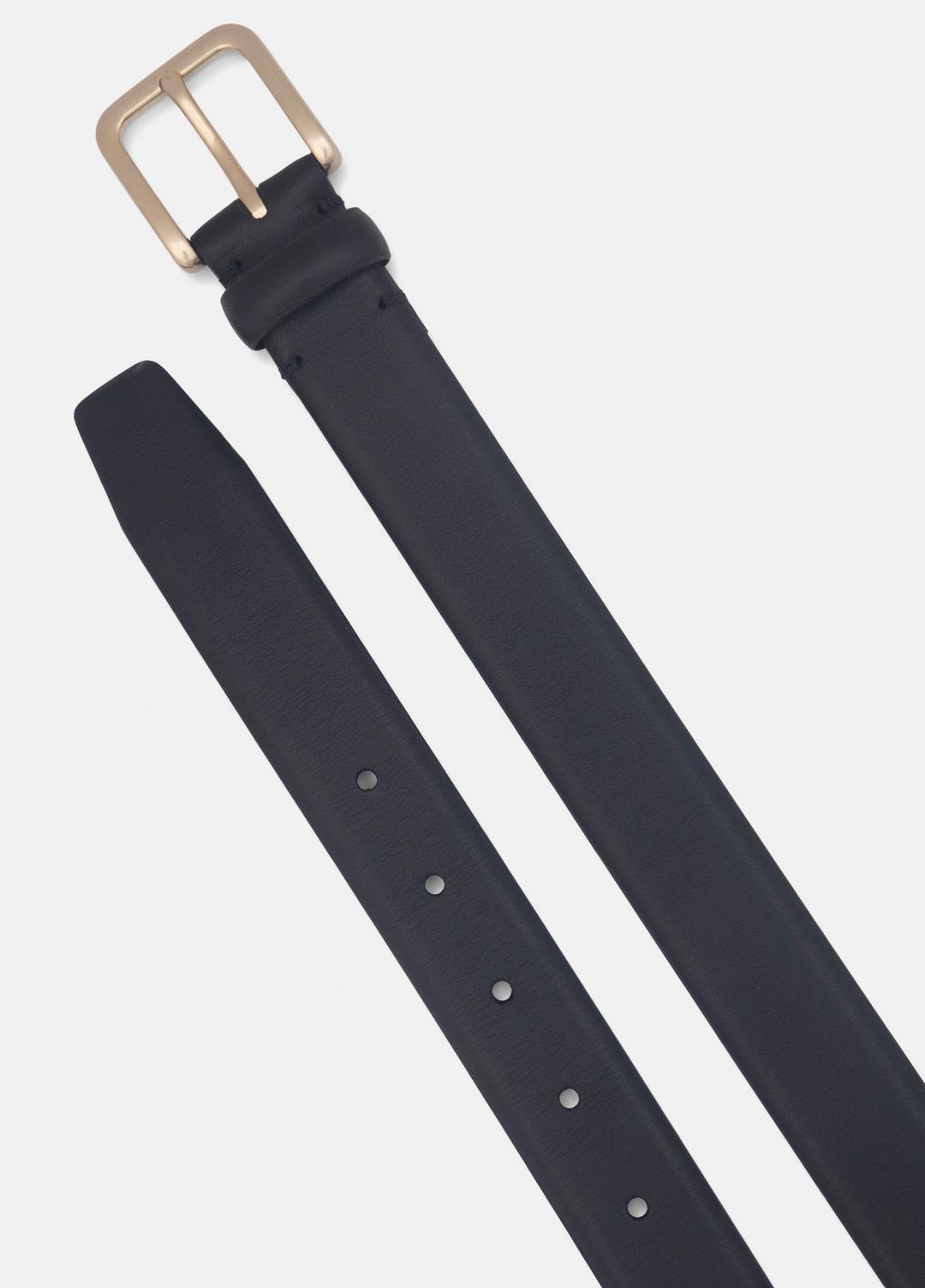 VINCE Men's 30mm Leather Belt in Belts