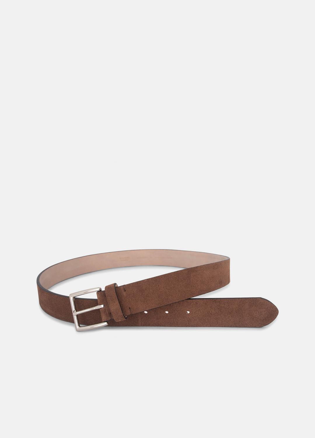 VINCE Men's 35mm Suede Belt in Belts