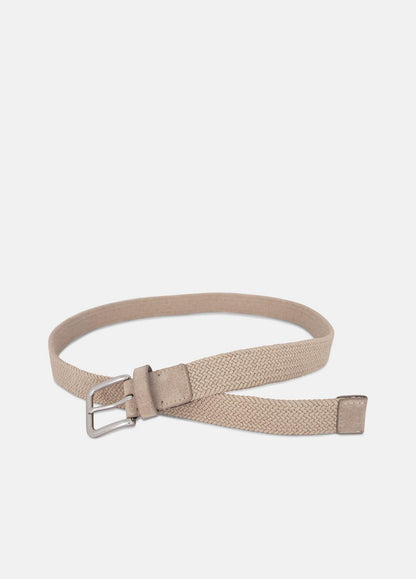VINCE Men's 32mm Stretch-Woven Belt in Belts