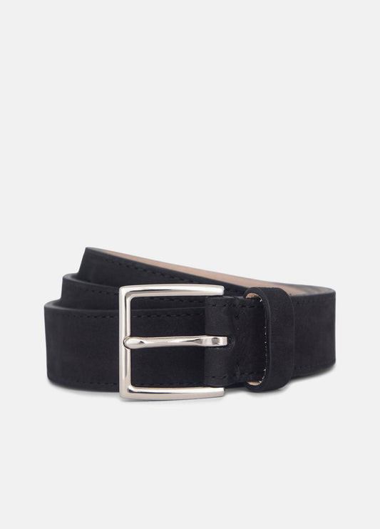 VINCE Men's 32mm Nubuck Leather Belt in Belts