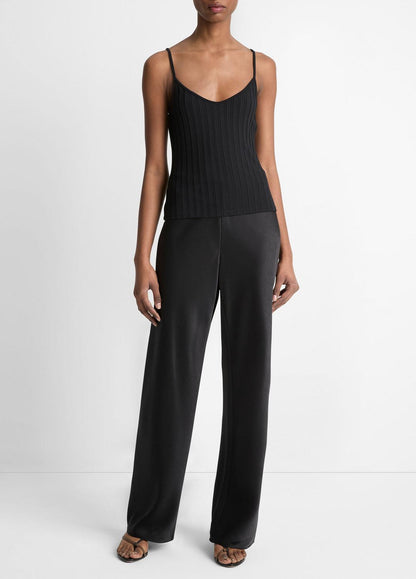 VINCE Ribbed V-Neck Camisole in Shirts & Tees