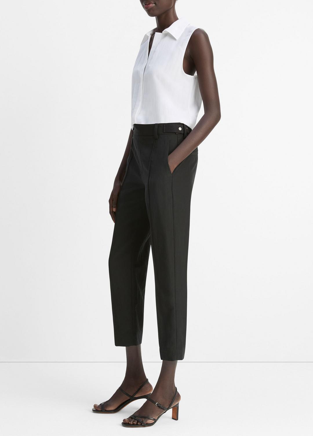 VINCE Utility Tab-Detail Pull-On Pant in Pants & Shorts