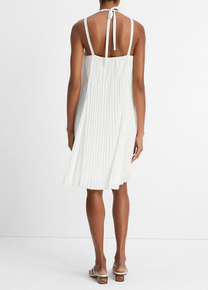 VINCE Pintuck Pleated A-Line Dress in Dresses & Skirts