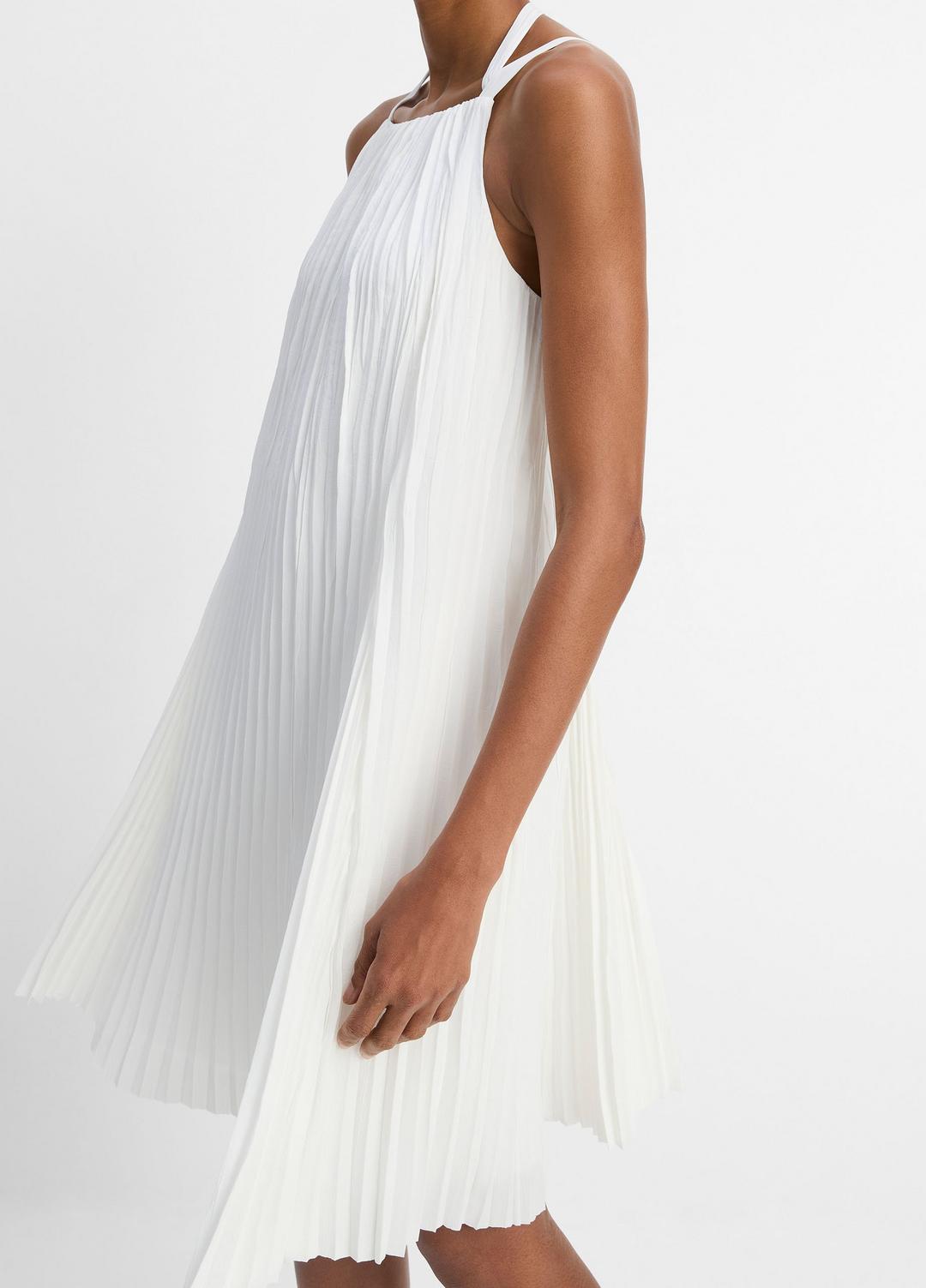 VINCE Pintuck Pleated A-Line Dress in Dresses & Skirts
