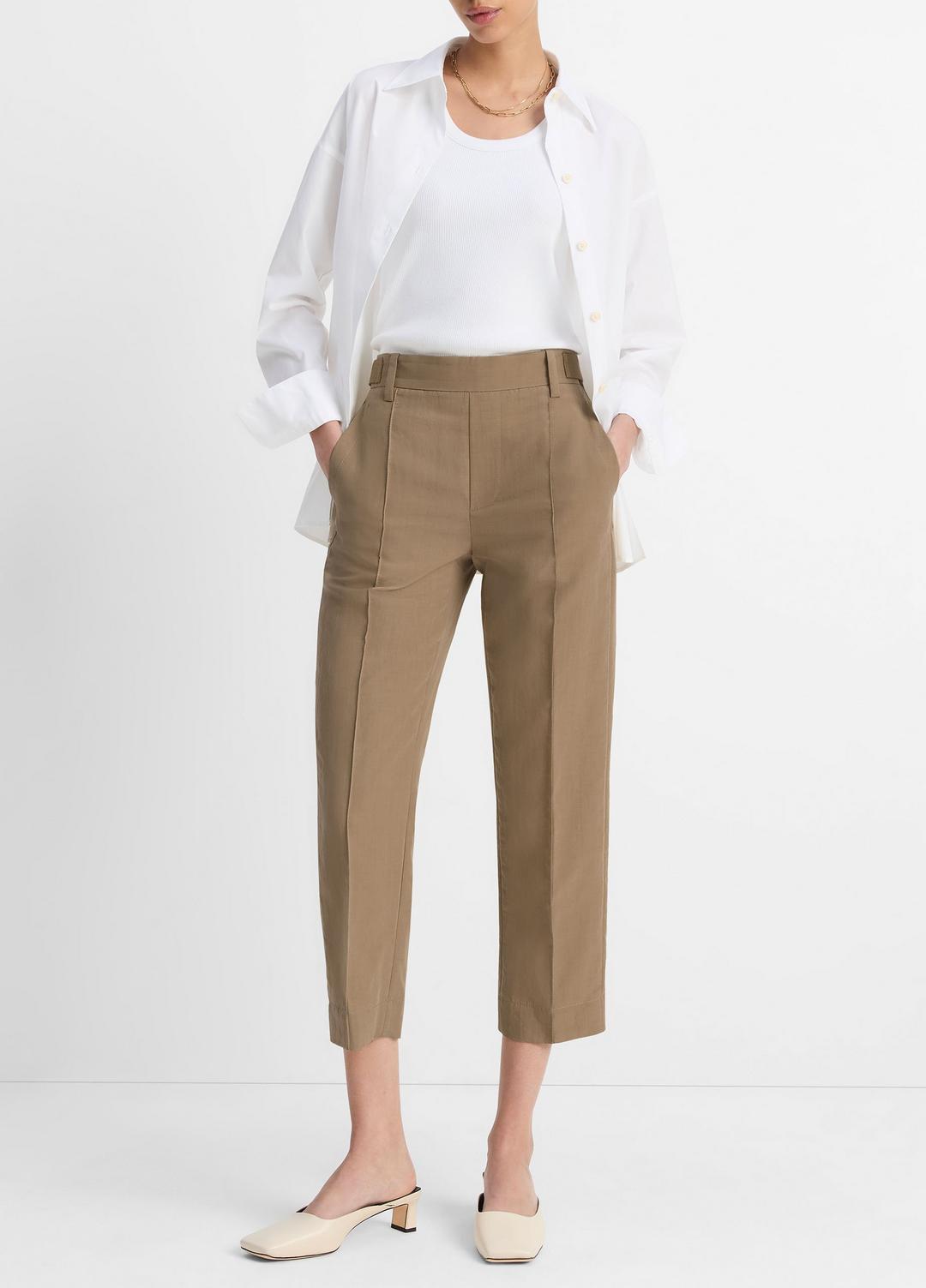 VINCE Utility Tab-Detail Pull-On Pant in Pants & Shorts