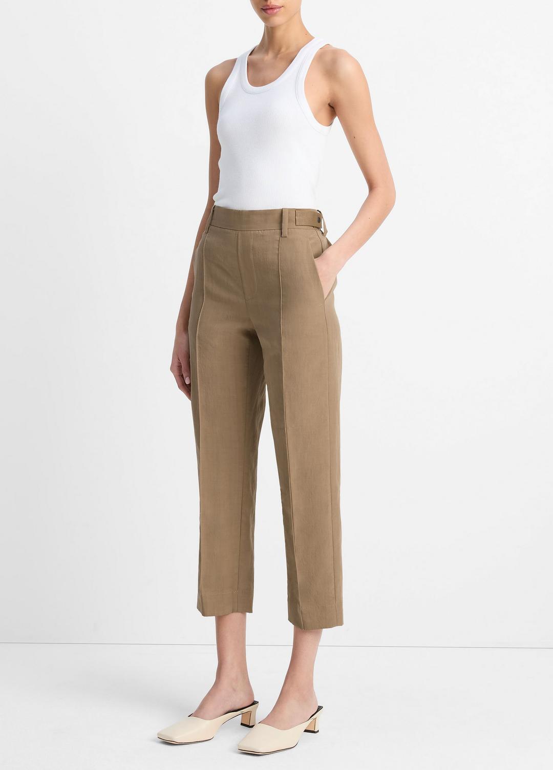 VINCE Utility Tab-Detail Pull-On Pant in Pants & Shorts