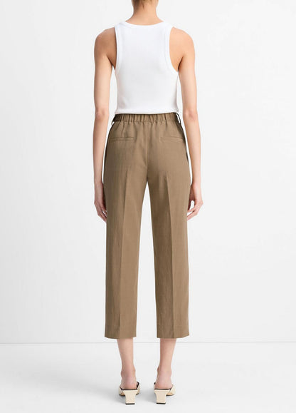 VINCE Utility Tab-Detail Pull-On Pant in Pants & Shorts
