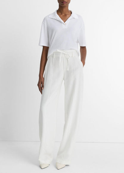 VINCE Easy Cotton Polo Shirt in Shirts & Tees