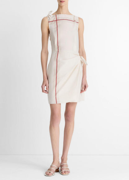 VINCE Handkerchief-Stripe Wrap Dress in Dresses & Skirts