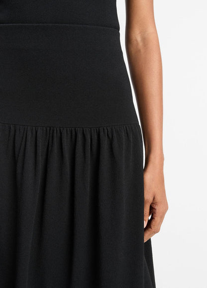 VINCE Compact Drop-Waist Skirt in Dresses & Skirts
