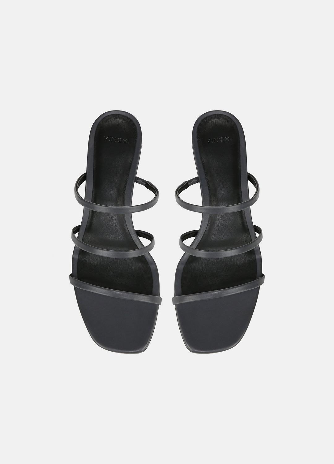 VINCE Palm Springs Leather Heeled Sandal in Shoes