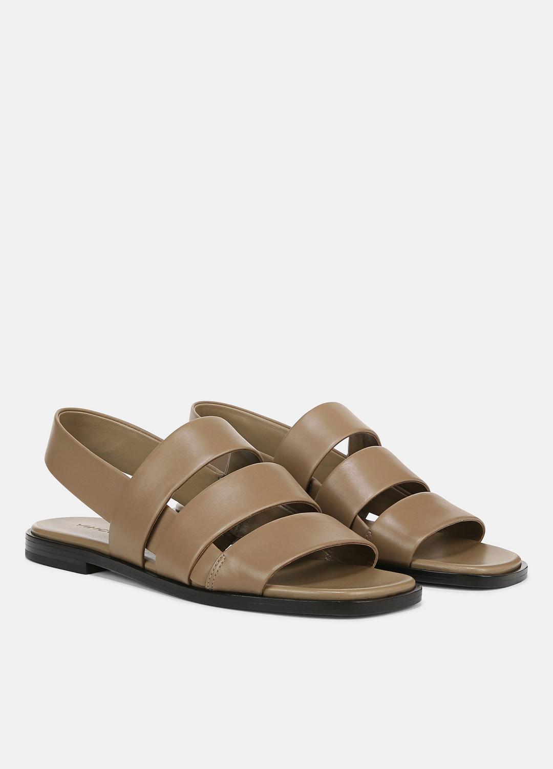 VINCE Mazie Leather Slingback Sandal in Shoes