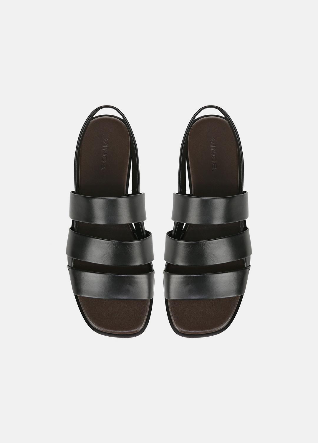 VINCE Mazie Leather Slingback Sandal in Shoes