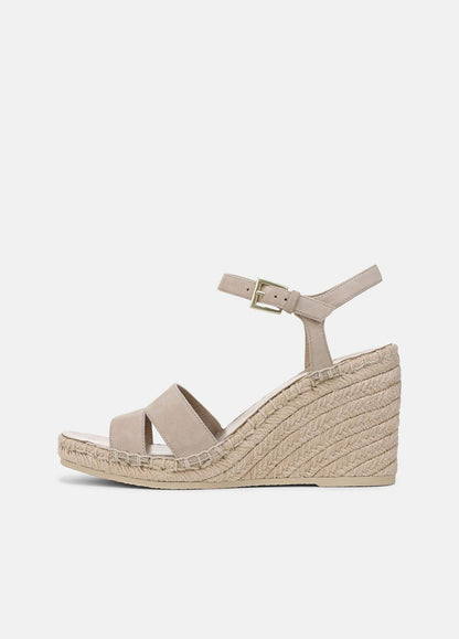 VINCE Gwen Suede Espadrille Wedge Sandals in Shoes