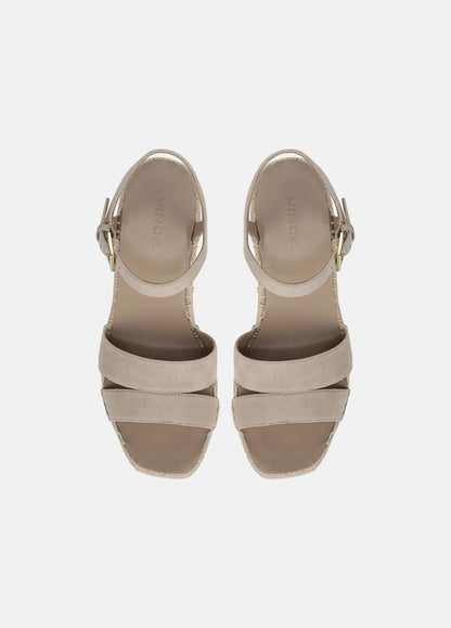 VINCE Gwen Suede Espadrille Wedge Sandals in Shoes