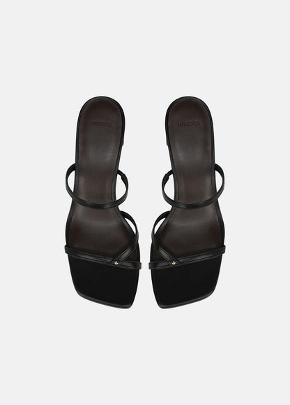 VINCE Ona Leather Heeled Sandal in Shoes