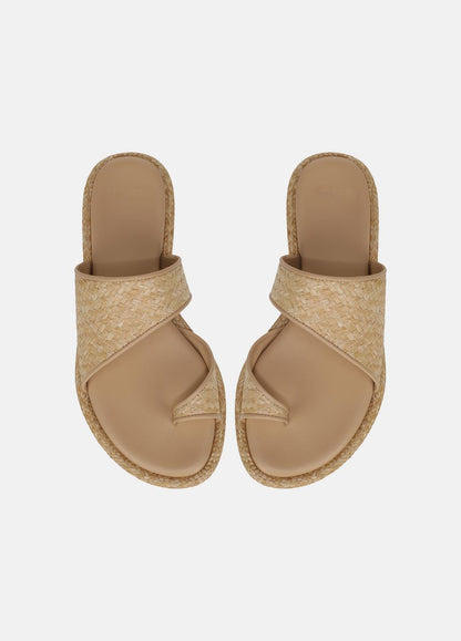 VINCE Lukas Raffia Sandal in Shoes