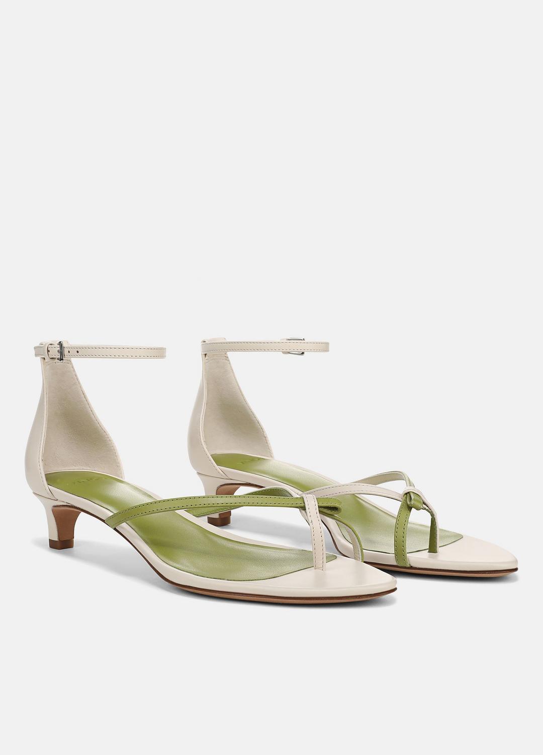 VINCE Siri Leather Heeled Sandal in Shoes