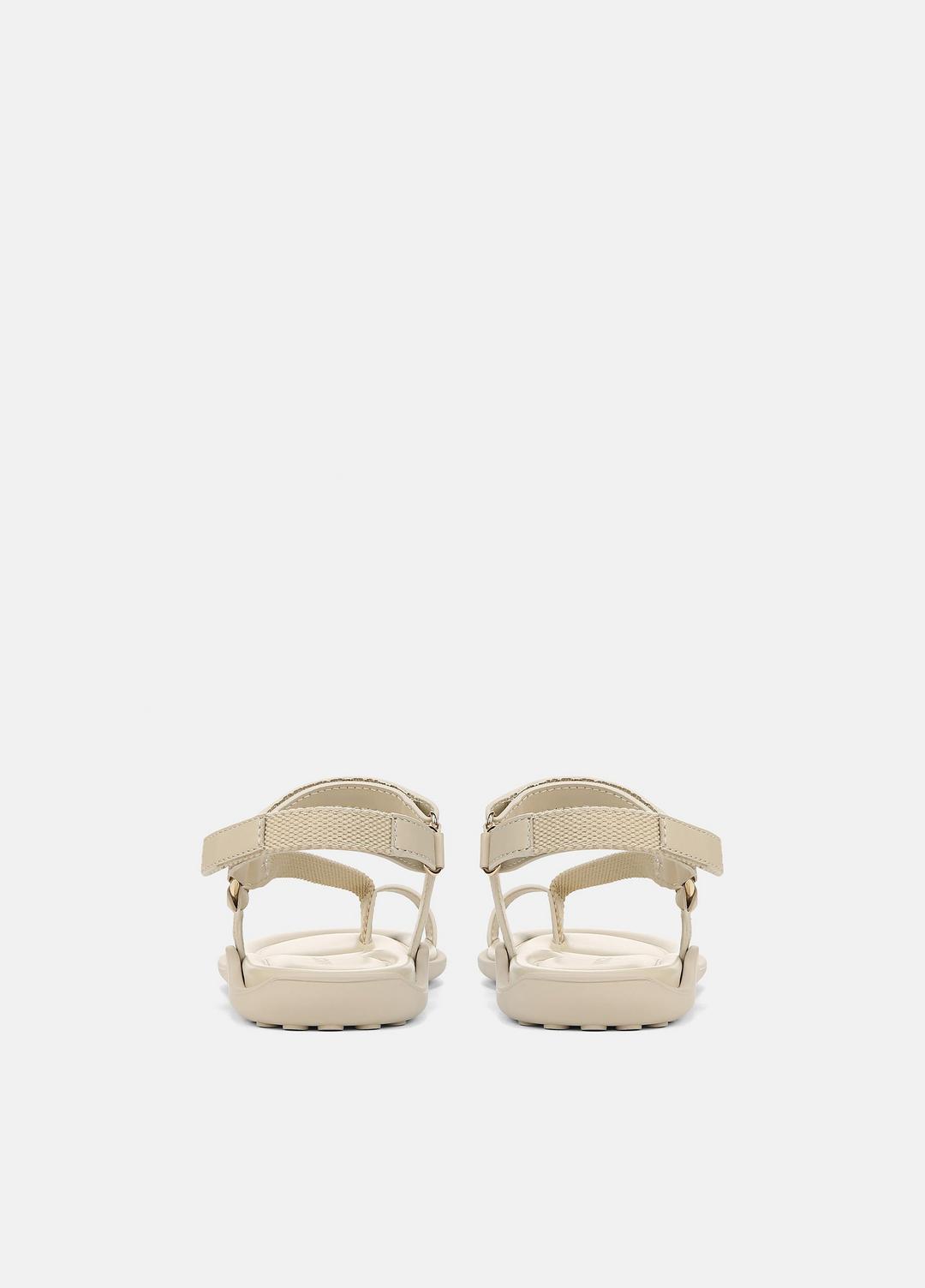 VINCE Summer Leather & Canvas Sandal in Shoes