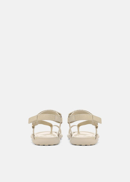 VINCE Summer Leather & Canvas Sandal in Shoes