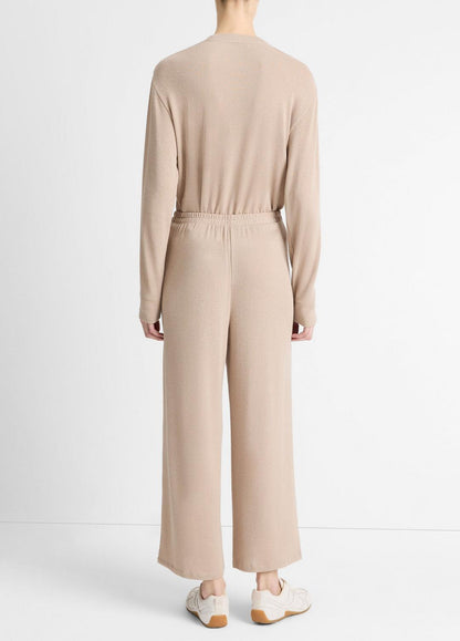 VINCE Textured Knit Lounge Pant in Pants & Shorts