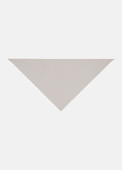 VINCE Gardener's Check Cotton Headkerchief in Accessories
