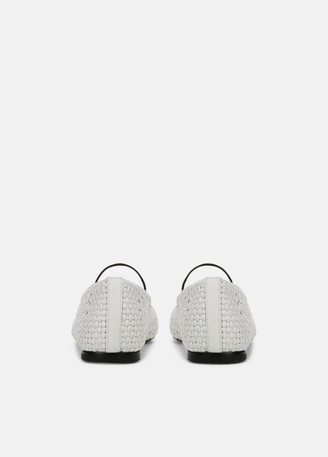 VINCE Vivian Leather Mary Jane Flat in Shoes