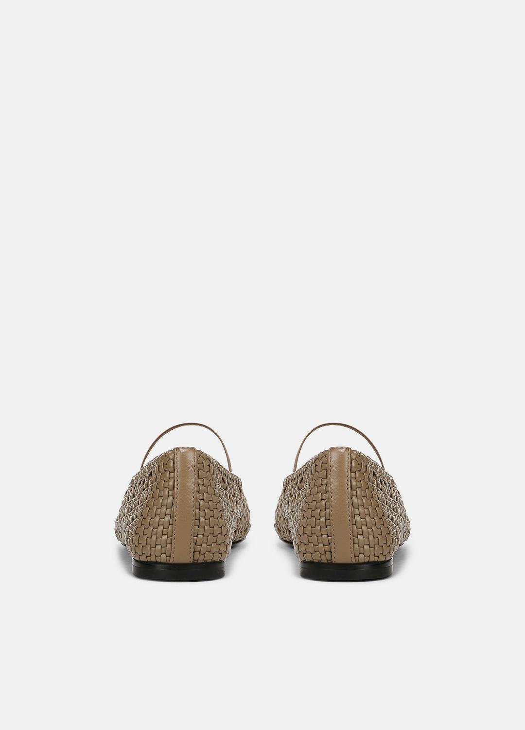 VINCE Vivian Leather Mary Jane Flat in Shoes