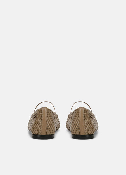 VINCE Vivian Leather Mary Jane Flat in Shoes