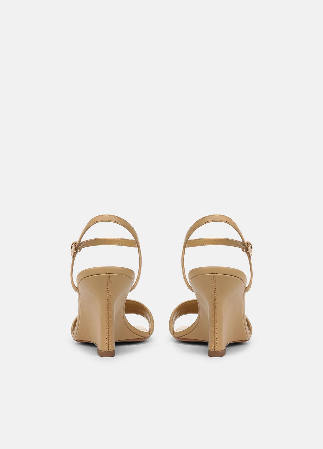 VINCE Prema Leather Wedge Sandal in Shoes