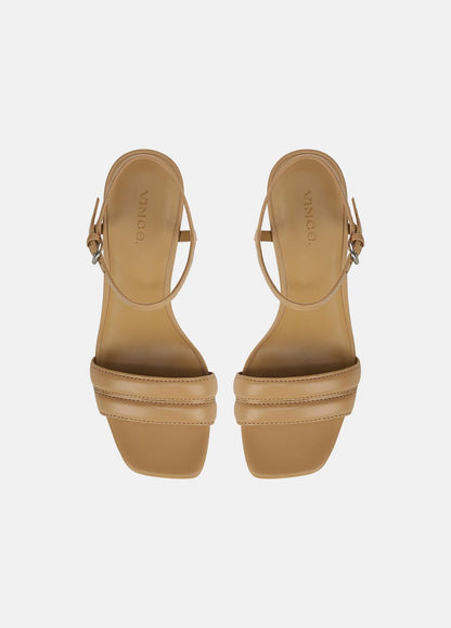 VINCE Prema Leather Wedge Sandal in Shoes