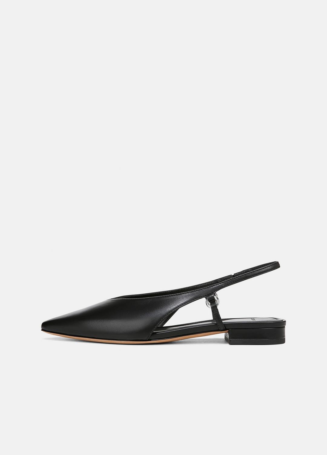 VINCE Ines Leather Slingback Flat in Shoes