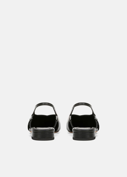VINCE Ines Leather Slingback Flat in Shoes