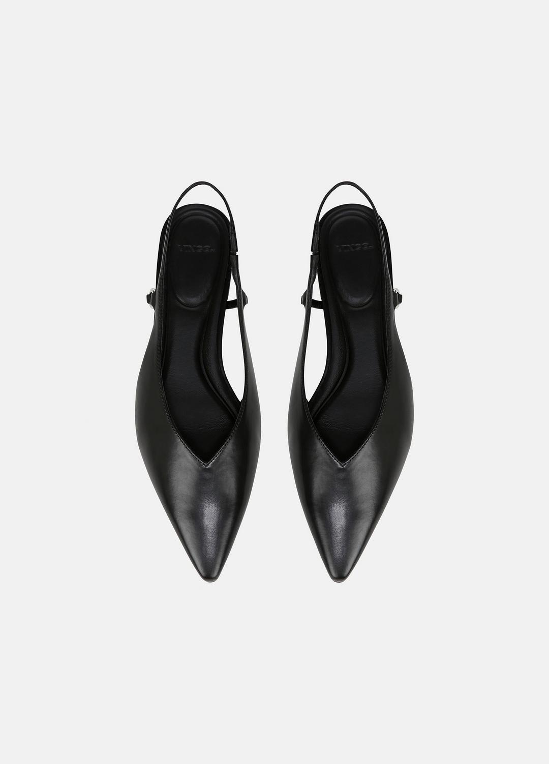 VINCE Ines Leather Slingback Flat in Shoes