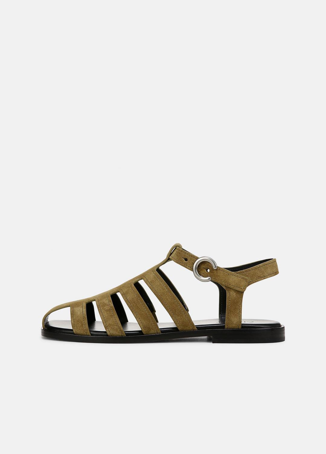 VINCE Melina Suede Fisherman Sandal in Shoes