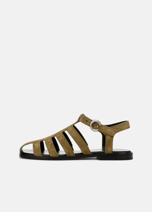 VINCE Melina Suede Fisherman Sandal in Shoes
