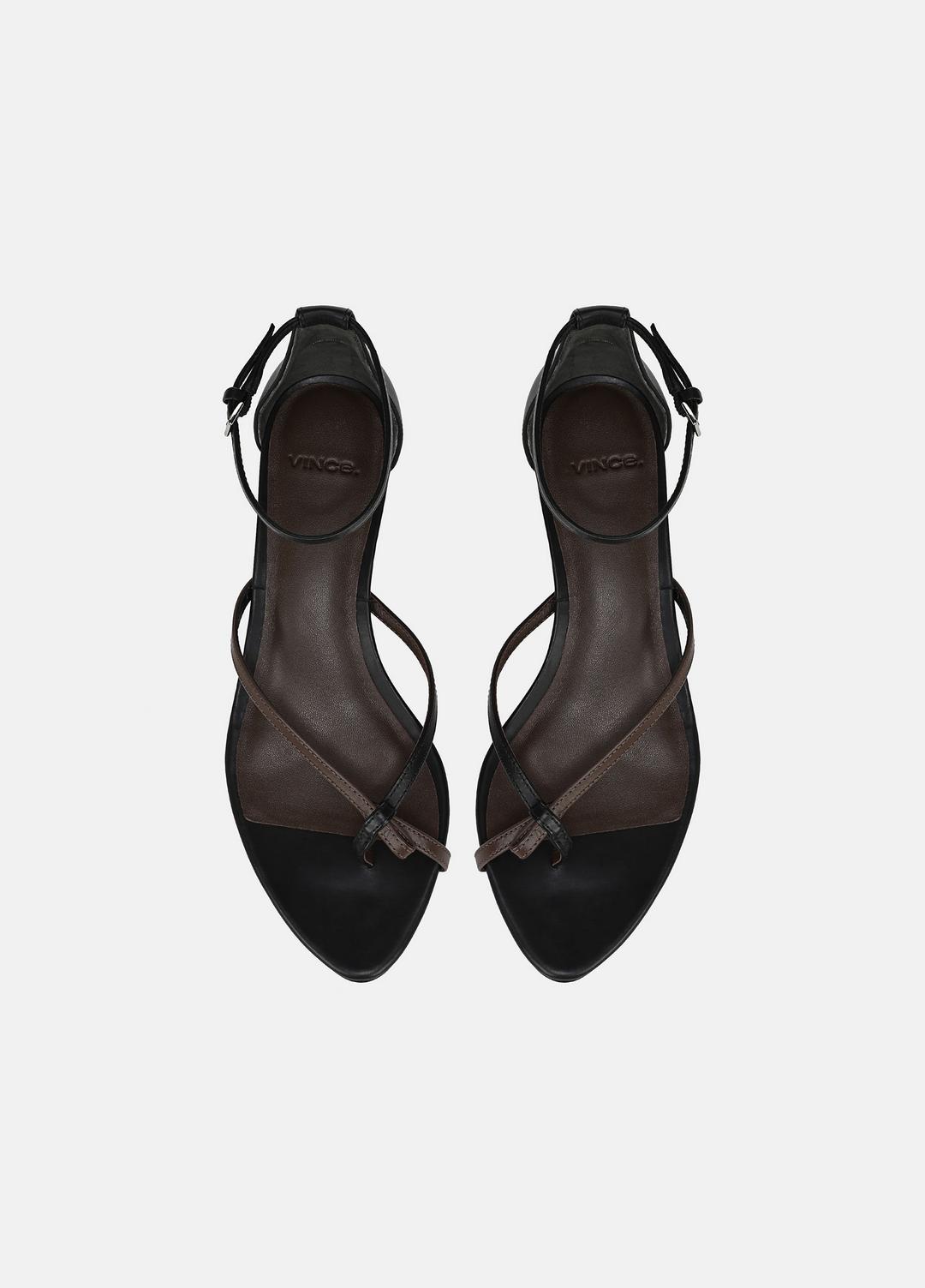 VINCE Siri Leather Heeled Sandal in Shoes